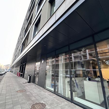 Rybalsky Studio Apartment Dnipro View Kyiv Exterior foto