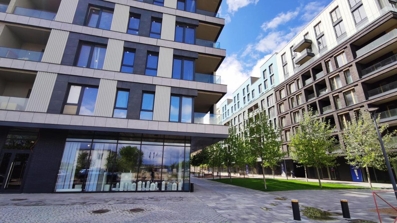Rybalsky Studio Apartment Dnipro View Kyiv Exterior foto