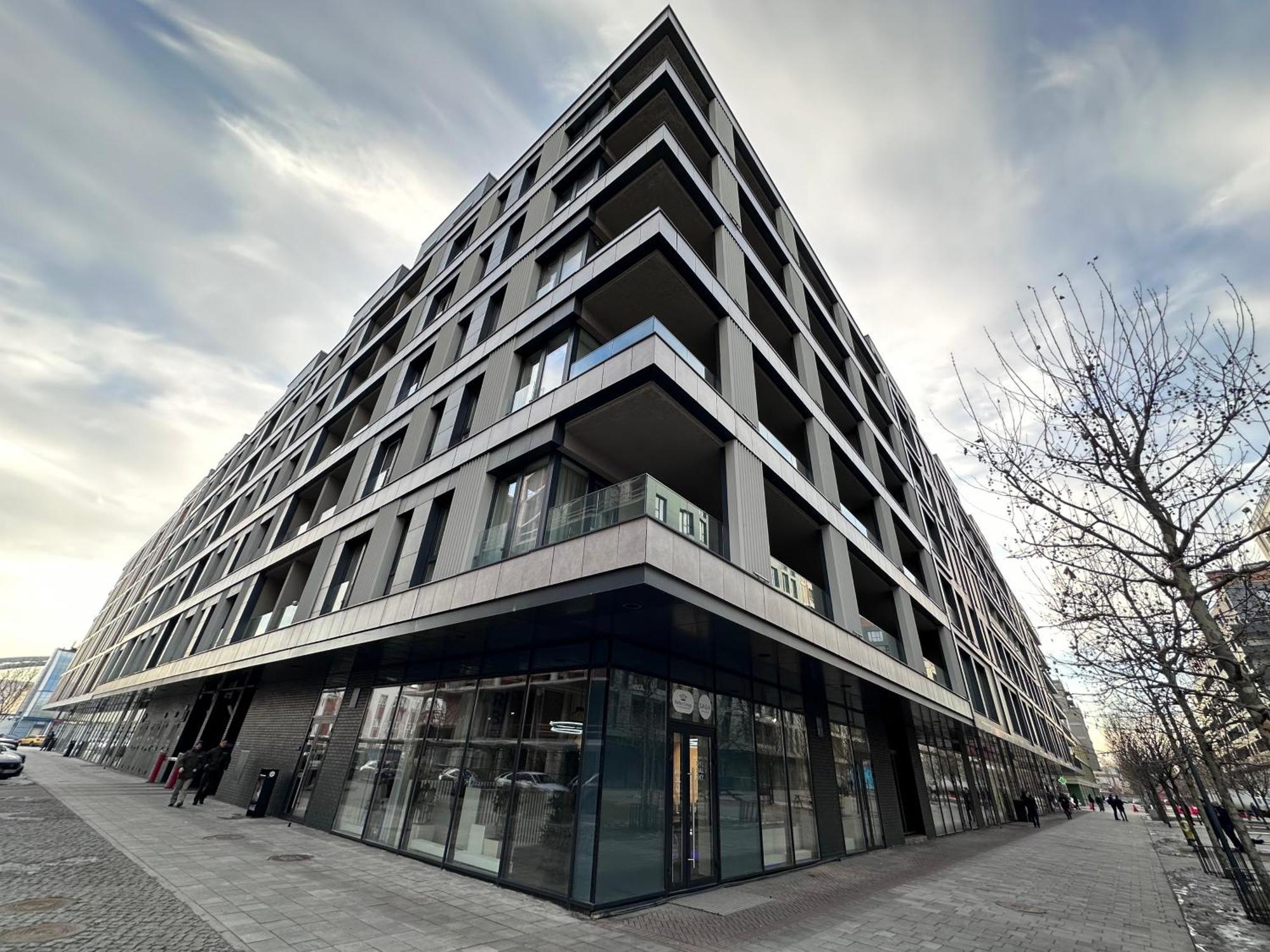 Rybalsky Studio Apartment Dnipro View Kyiv Exterior foto
